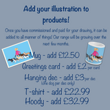 Custom Drawing (deposit to secure place on Karen's list)