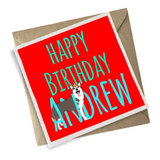 Personalised Birthday Card