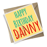Personalised Birthday Card