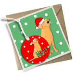 Personalised Christmas Decoration and Card