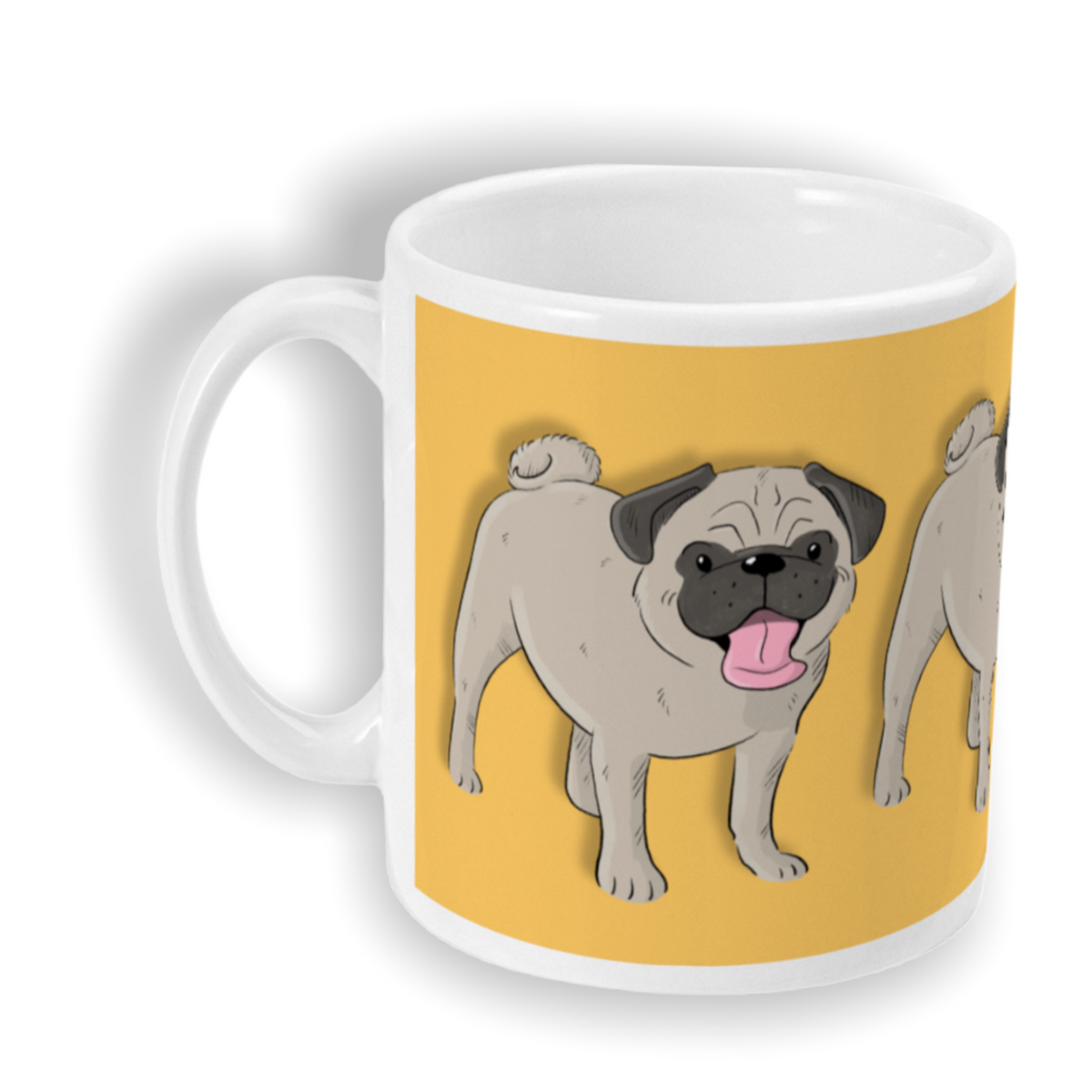 Pugs in a sales cup
