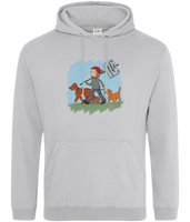 "Hands full" Illustrated Hoodie